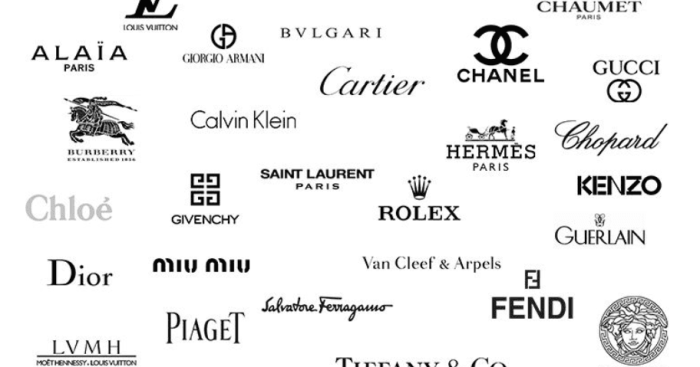 Luxury fashion brands