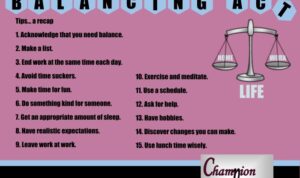 Work-life balance tips